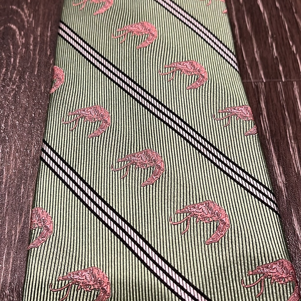 Men's Tie The South’s Best, Inc. Shrimp